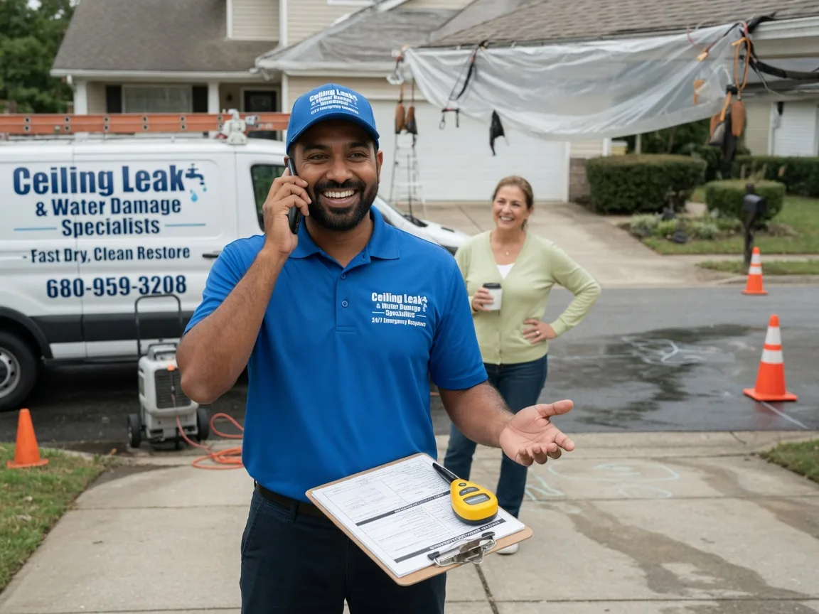 Ceiling Leak Cleanup Dulce, NM FAQs